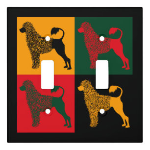 The smart Portuguese water dog  Light Switch Cover