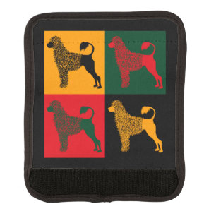 The smart Portuguese water dog Luggage Handle Wrap