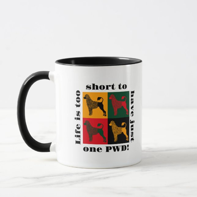 The smart Portuguese water dog  Mug (Left)