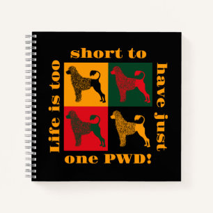 The smart Portuguese water dog Notebook