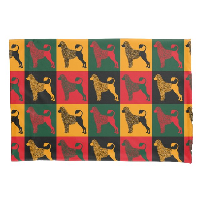 The smart Portuguese water dog  Pillow Case (Front)