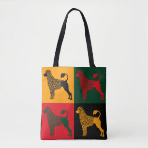 The smart Portuguese water dog  Tote Bag