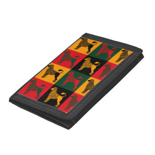The smart Portuguese water dog Tri-fold Wallet