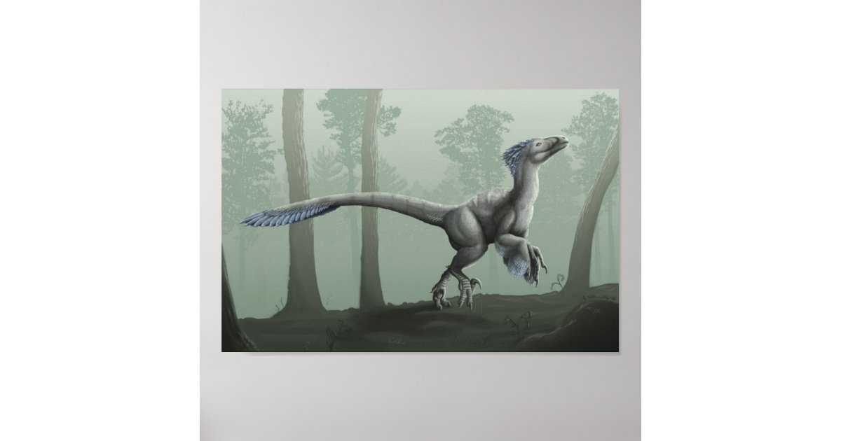 Haunts of Deinonychus – Emily Willoughby Art