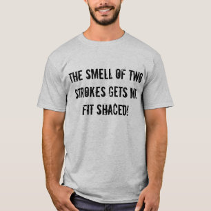"The Smell of Two Strokes" Sledders.com T-shirt