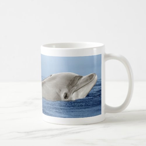 The smiling dolphin coffee mug