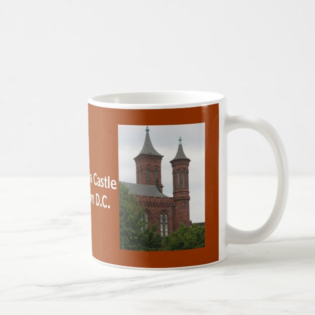 The Smithsonian Castle, Washington D.C. Coffee Mug (Right)