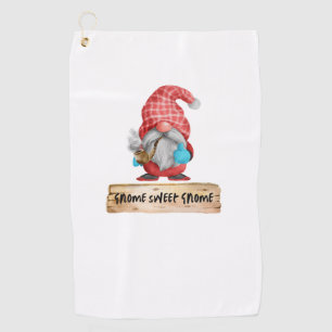 The Smoking Gnome Golf Towel
