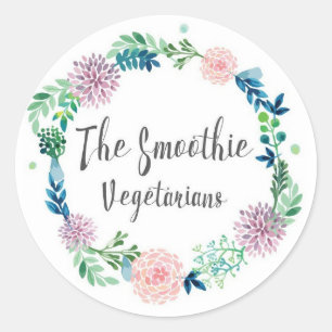 The Smoothie Vegetarians Stickers