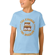 The S'mores The Merrier Funny Kawaii Camping Gift