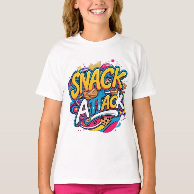 The "Snack Attack" T-shirt (Front)