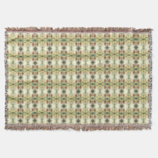 The Snail and the Magic of the Blossom Crowns Throw Blanket