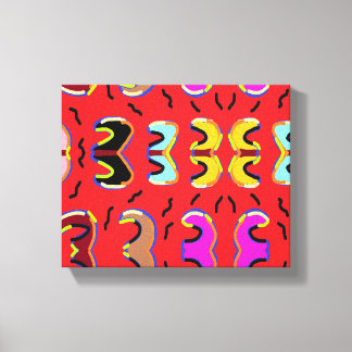 The snail of art canvas print