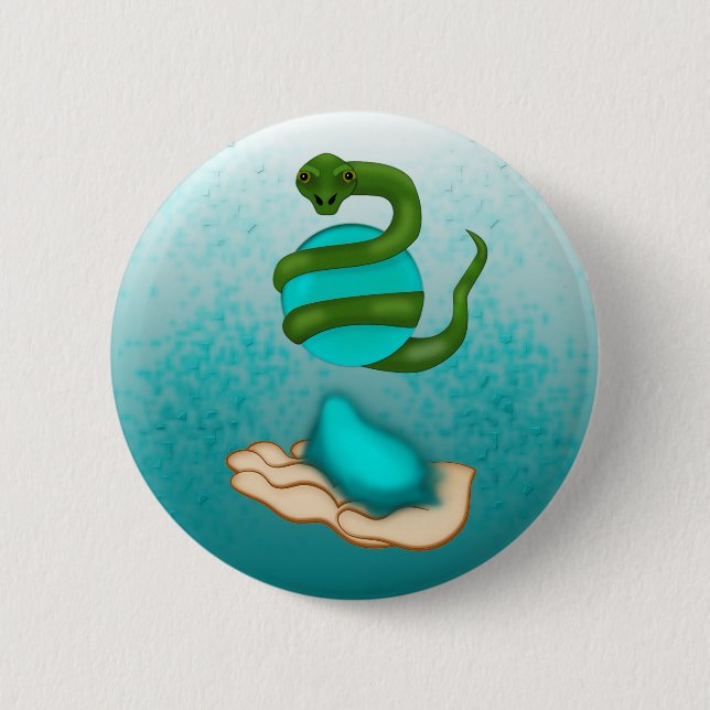 The Snake Button (Front)