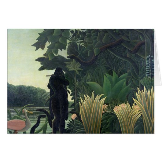 The Snake Charmer, 1907 Cards (Front Horizontal)
