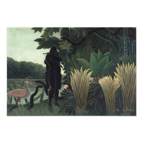 The Snake Charmer by Henri Rousseau Photo Print