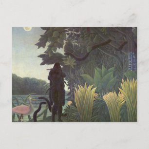 The Snake Charmer by Henri Rousseau Postcard