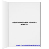 The Snake Company Card - Love (Inside (Right))