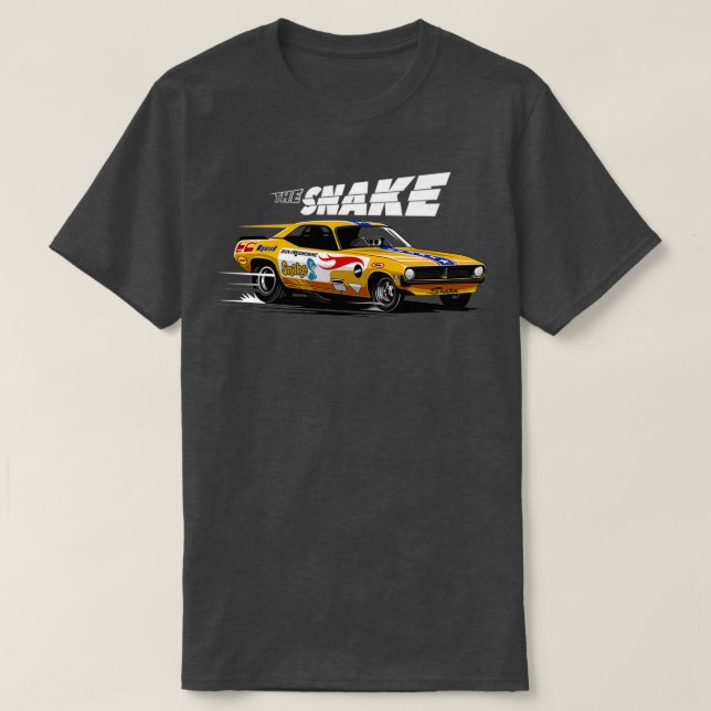 The snake Don Prudhomme cuda  T-Shirt (Design Front)