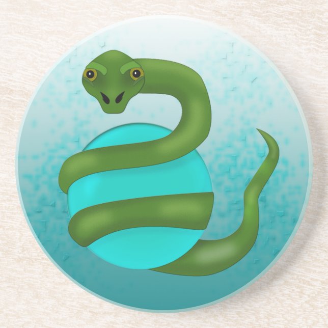 The Snake Drink Coaster (Front)