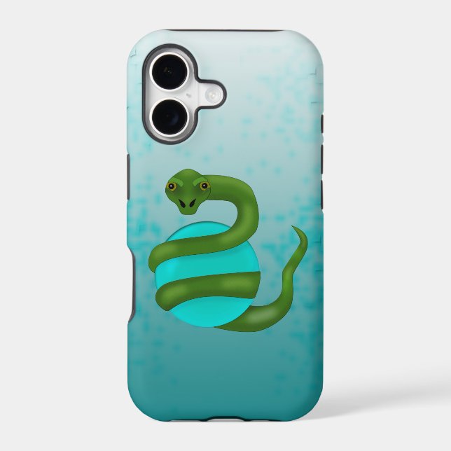 The Snake Iphone Case (Back)