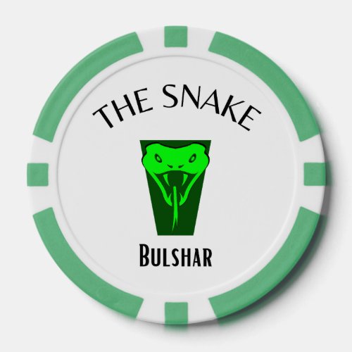 The Snake Poker Chips