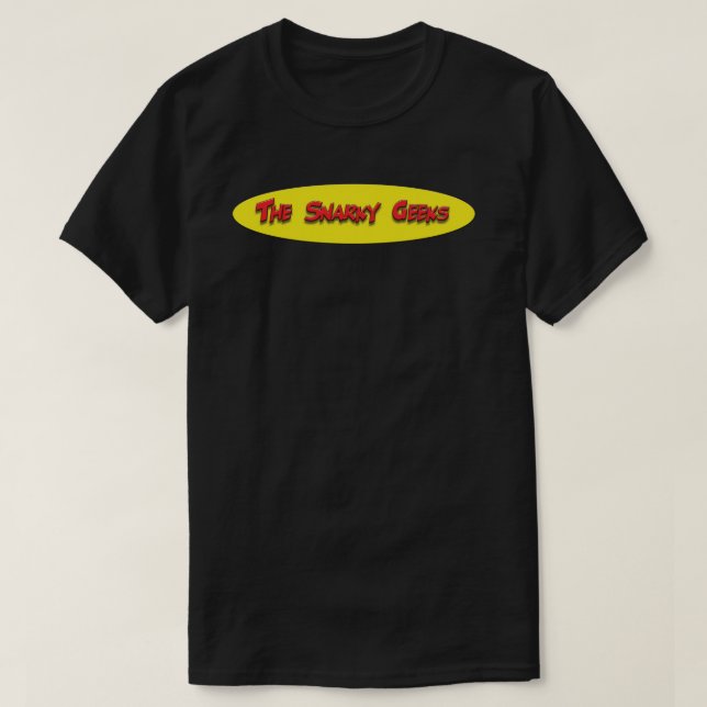 The Snarky Geeks Tee (Design Front)