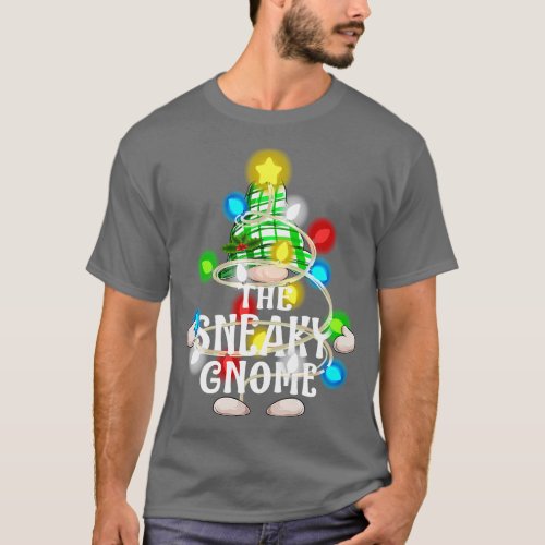 The Sneaky Gnome Christmas Matching Family Shirt