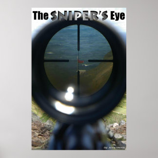 THE SNIPER'S EYE POSTER