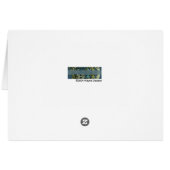 the snoGPS card (Back Horizontal)