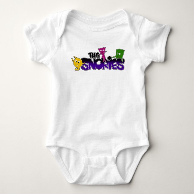 The Snories Baby One Piece Baby Bodysuit (Front)