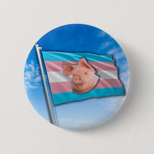 The snort of pride blue Button