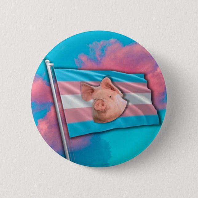 The snort of pride clouds Button (Front)