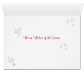 'The Snow Day' Holiday Card - Season's Greetings (Inside Horizontal (Bottom))