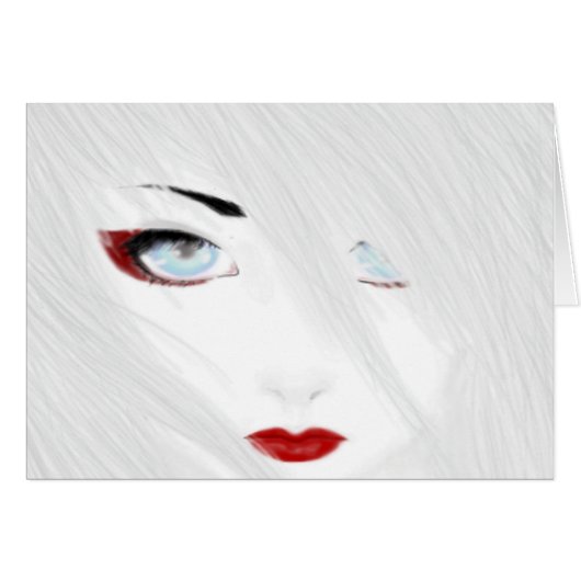 The Snow Geisha Cards (Front Horizontal)