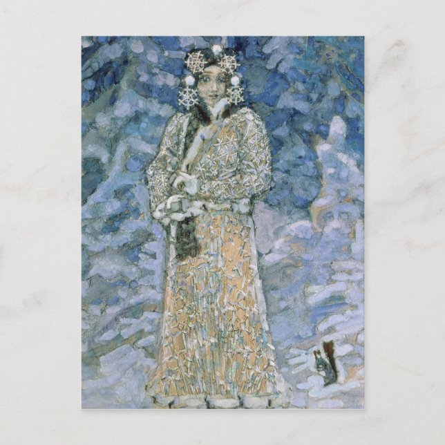 The Snow Maiden, a sketch for the Opera Postcard (Front)