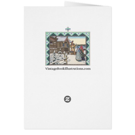 The Snow Maiden by Boris Zvorykin (Back)