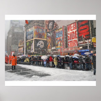 The Snow Must Go On Print