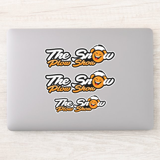 The Snow Plow Show Sticker (Computer)