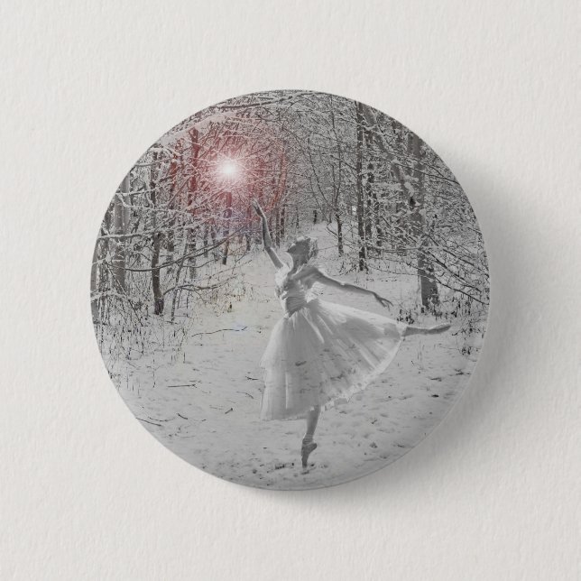 The Snow Queen Button (Front)