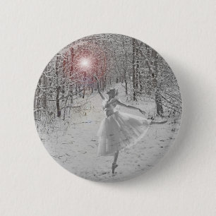 The Snow Queen Button
