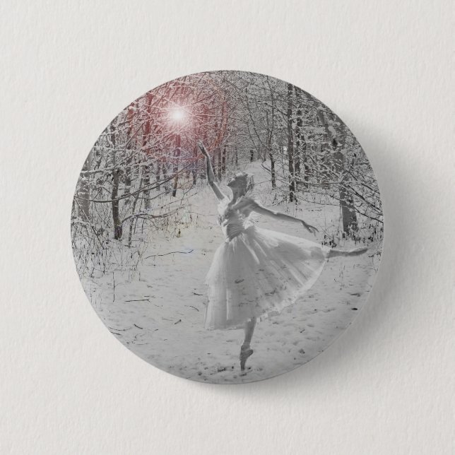 The Snow Queen Button (Front)