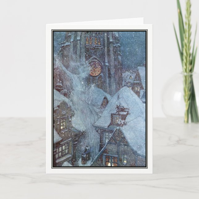 The Snow Queen by Edmund Dulac Card (Front)