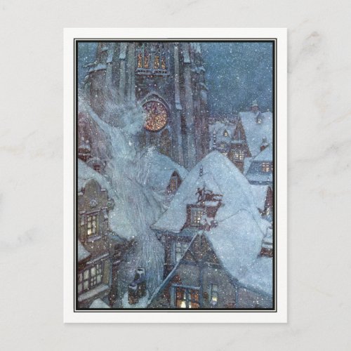 The Snow Queen by Edmund Dulac Postcard