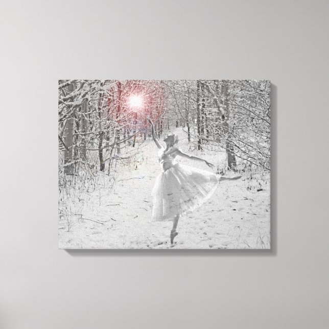The Snow Queen Canvas Print (Front)