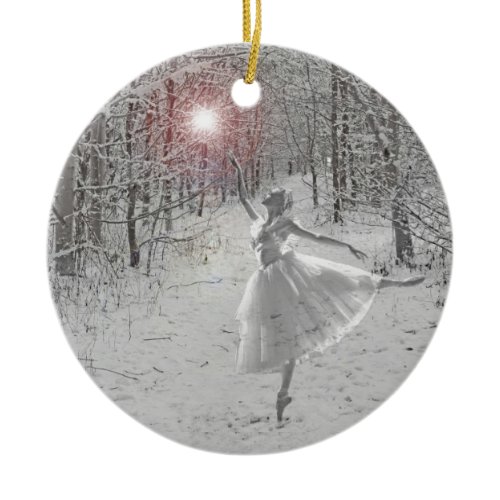The Snow Queen Ceramic Ornament