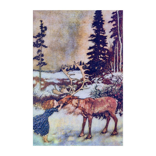 The Snow Queen Edmund Dulac Fine Art (Front)