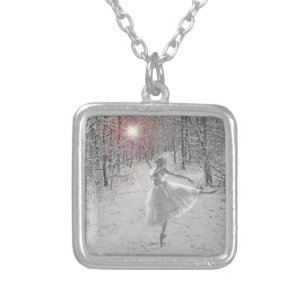 The Snow Queen Silver Plated Necklace