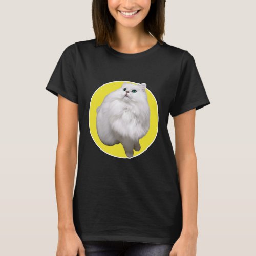 The snow_white cat is really enviable T_Shirt