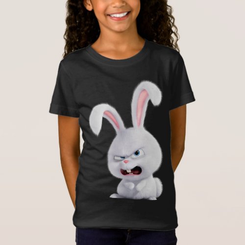 The Snowball Rabbit Design T_Shirt